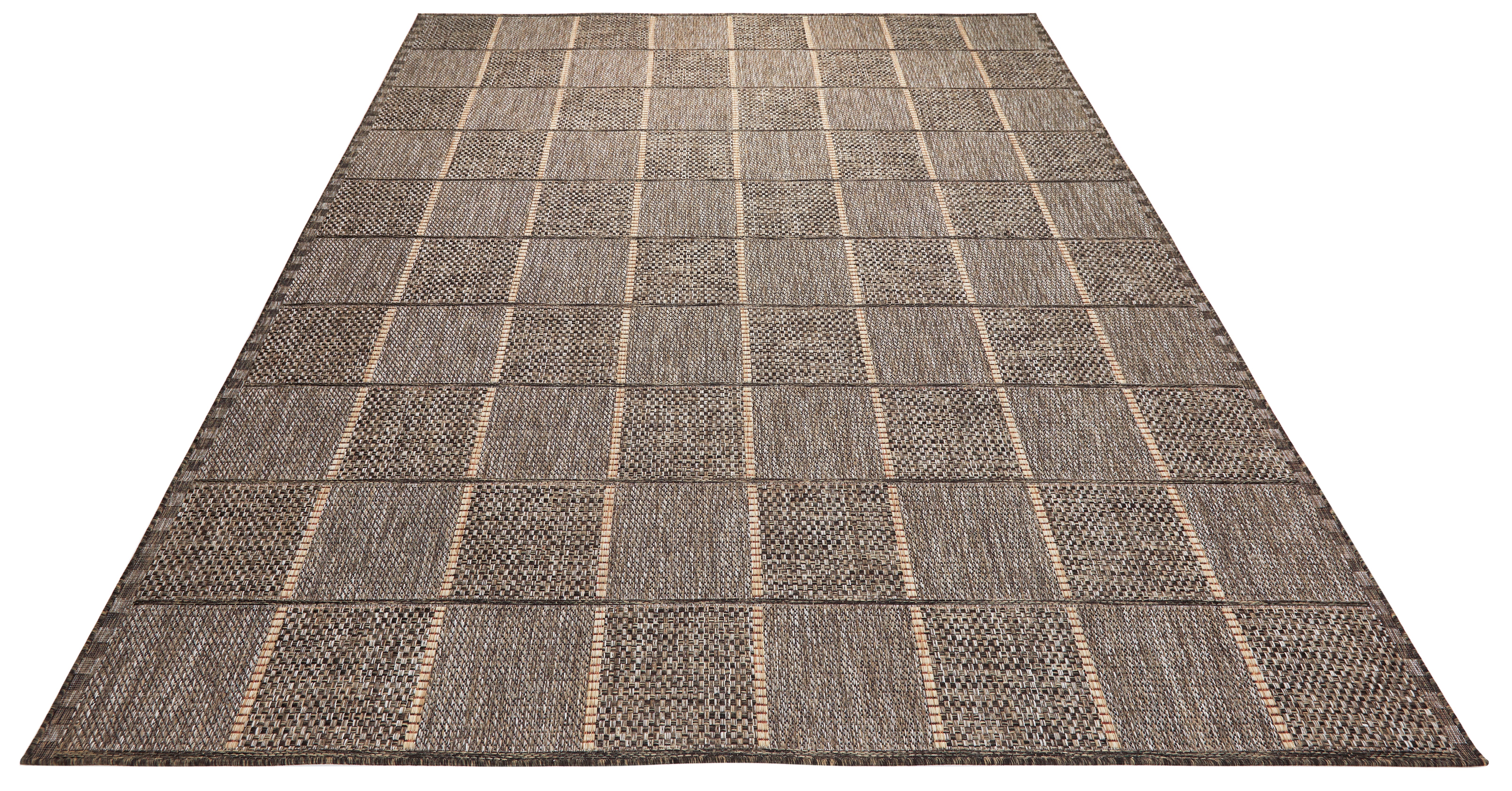 Concept Looms Sumac SUM104 Mocha Brown Large Rectangle Indoor/Outdoor Rug